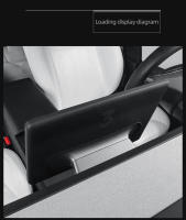 Protector De Pantalla De Silicona Para Tesla Model 3 Y Model Y 2024-2025 Marco De Protección Para Pantalla Central Accesorio De Interior Para Automóviles - details 14