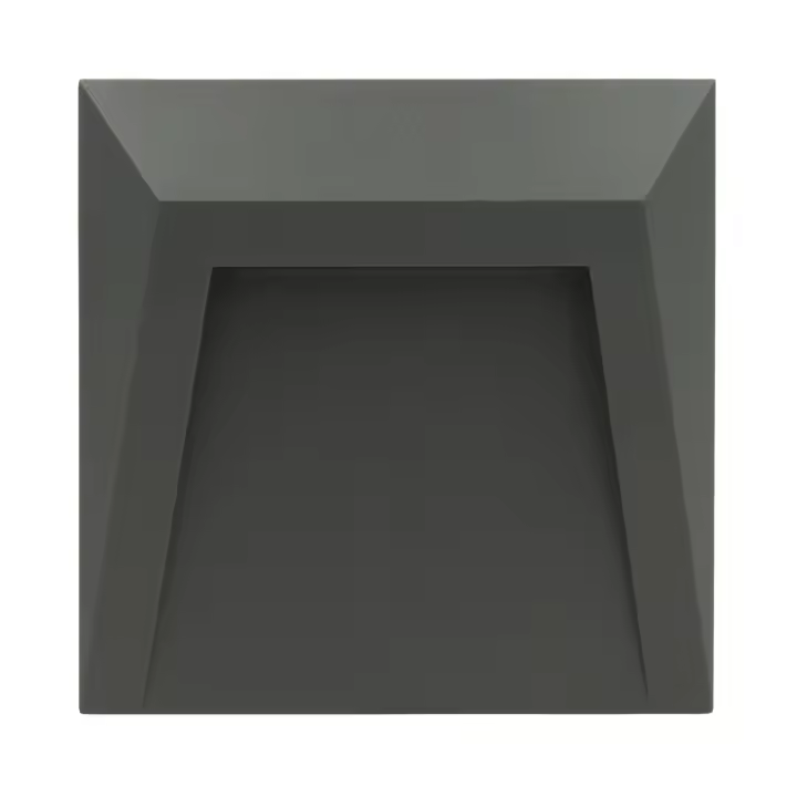 Ledkia Baliza Exterior LED 1.5W Superficie Pared Antracita Clover 3000K Blanco Cálido - 1