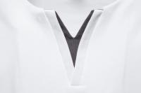 Camiseta De Hombre Verano Manga Corta Estilo Casual Algodón Ajustada V Cuello Secado Rápido Running Top Basic Fitness - details 11