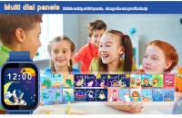 Reloj Inteligente Para Niños Con 22 Juegos Reloj De Pulsera Con Luz De Emergencia Fonógrafo Pedometro Y Seguimiento De Costumbres Regalo Para Niños Y Niñas - details 5