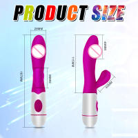 Juguete Sexual Para Adultos G-Point Dildo Rabbit Vibrador De Silicona Suave Estimulador De Clítoris Y Vagina Control Manual - details 4