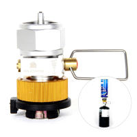 Adaptador De Quemador De Gas Gas Saver plus Conversor De Tanque Plano Para Camping Adaptable De Aleación De Aluminio Sin Encendido Incluido - details 12