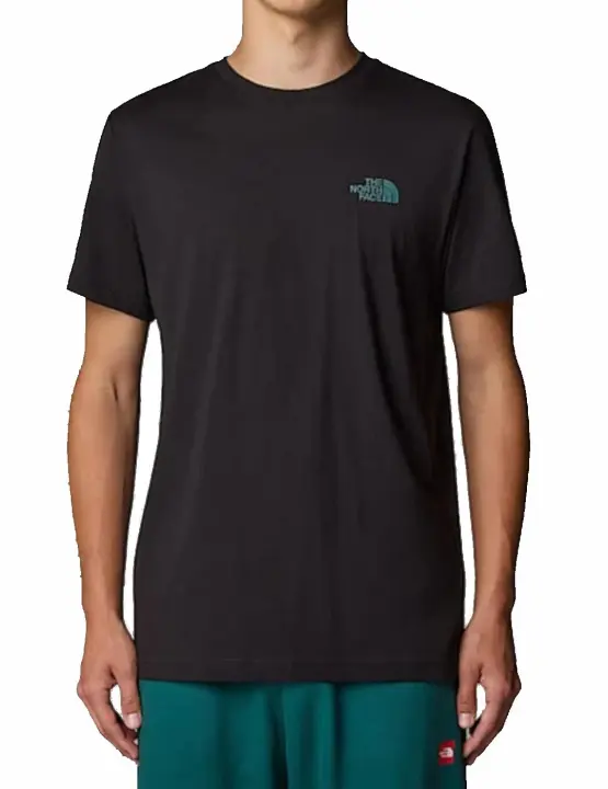 Camiseta TNF MN Box Nse Tailgrid Infill Negro - 1