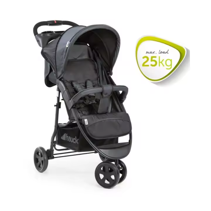 HAUCK Silla de paseo con 3 ruedas hasta 25 kilos CITY NEO II caviar/stone de Hauck - 1