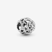 Charm de Pandora Abre tu Corazón - Charm de Pandora Corazones - details 0