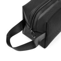Bolsa De Maquillaje Para Viaje Negra Con Malla Y Cierre De Cremallera Organizador De Cosméticos Para Mujeres Bolsa De Lavado De Artículos De Higiene Personal - details 9