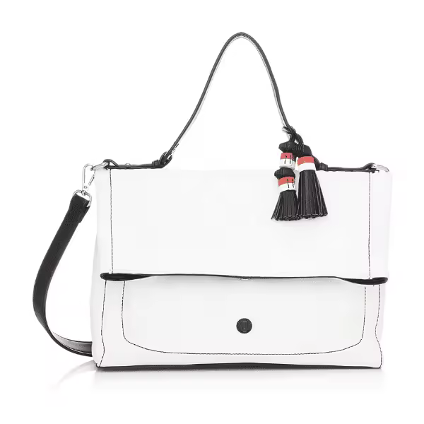 Bolso DESIGUAL  Mujer Blanco de Hombro Kayla Kassel  20SAXPAX Chic Casual Forma Rectangular Tipo Cartera - 1