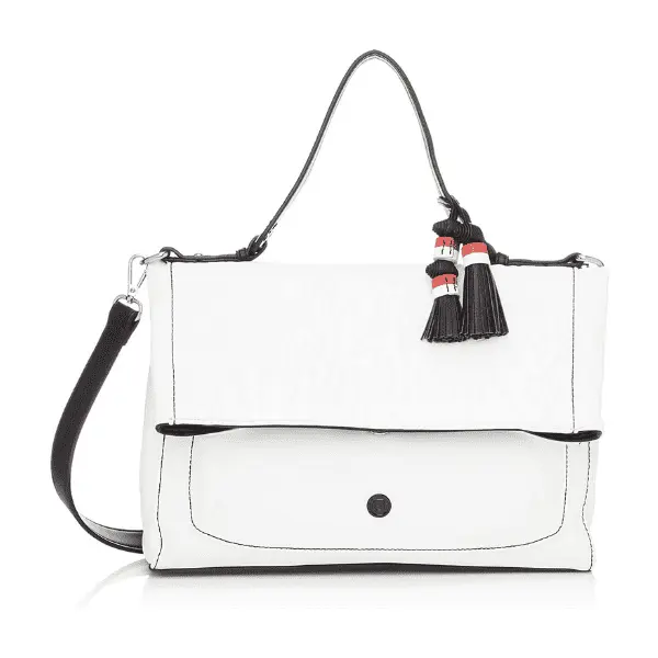 Bolso DESIGUAL  Mujer Blanco de Hombro Kayla Kassel  20SAXPAX Chic Casual Forma Rectangular Tipo Cartera - 1