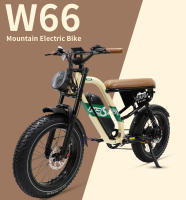 2025 onesport Bicicleta de Montaña Eléctrica W66 20 pulgadas Fat Boy 48v13.5ah gadería extraible 65nm aplicación Bluetooth de motor - details 0