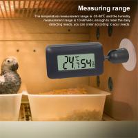Termómetro de tanque para Reptiles, higrómetro con rotación de 360 °, instalación sin perforación, para terrarios y vivarios - details 6