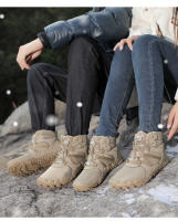 Botas De Invierno Impermeables Para Hombres Y Mujeres Zapatos De Camuflaje Casuales Para Exterior Trabajo Caminar Escalada Senderismo - details 36