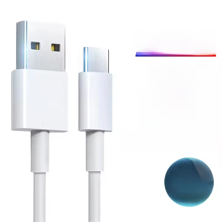 Cable USB Tipo C 100W 7A De Carga Rápida Para Samsung S23 S24 Ultra Xiaomi 14 Redmi Note 13 pro POCO Accesorios De Cable De Teléfono Móvil Material TPE/TPU - 1