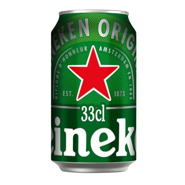 Cerveza Heineken Lata 33cl (24 Unds) - 1