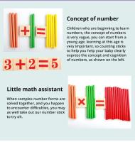 Juego De Juguetes Montessori Para Niños Y Niñas Cuentas De Conteo Con Caja De Hierro Educación Matemática Set De 10 Piezas - details 5