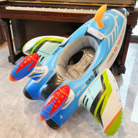 Vástago De Avión Inflable Para Natación Con Asiento Para Bebé Circulo De Natación Flotador Para Niños Piscina Agua - details 8
