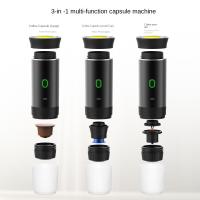 Cafetera de Espresso Portátil Compacta - Recargable por USB, Máquina de Café de Viaje Auto-Calentable con Tipo-C, Infusión Caliente y Fría, Compatible con Café Molido y Cápsulas para Camping, RV, Senderismo, Oficina-Marca Cecodadi - details 3