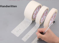 Cinta Adhesiva De Cubierta Blanca Para Pintura De Coche Decoración De Papel Impermeable 20m/Rol Cinta De Maskining Para Proyectos DIY - details 6