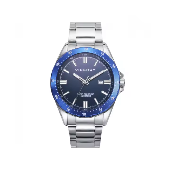 Reloj Viceroy Magnum 401295-33 hombre acero azul - 1
