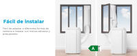 Midea Pingüino aire acondicionado portátil | 2300 frigorías / 9000 BTU | Climatizador portátil frío silencioso 2700 W | Enfriador bomba de frío | 3 velocidades con kit de ventana y control remoto - details 11