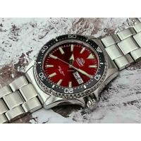 Reloj de buceo Automático Hombre Orient Kamasu RA-AA0003R dial rojo 42mm buceo correa acero 200m water resist RA-AA0003R19B - details 3