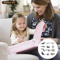Modelos Decorativos De Animales Marinos Simulados 12 Piezas Incluyen Mantas Tiburones Blancos Walruses Ballenas Jorobadas Manaties Y Pingüinos Para Jardín - details 6