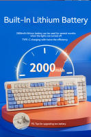 Teclado Mecánico Inalámbrico EWEADN V1 Para Oficina Teclas Silenciosas Alta Calidad Compatible Con Escritorio Y Portátil - details 2