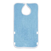 Baberos para adultos, Baberos de tela de toalla Azul, para personas mayores, Boca de Accon suave y Cocina, para adultos, se pueden limitar Los Baberos - details 11