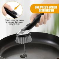 Dispensador de Jabón, Fregar Platos con Dispensador de LíQuido. - details 0