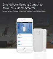 Sensor De Puerta Y Ventana WiFi Tuya Alarma De Seguridad Anti-Robo Compatible Con Alexa Y Google Assistant Detector De Intrusos - details 7