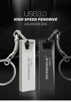 Mini Llavero De Metal USB 3.0 16GB 32GB 64GB 128GB Stick De Memoria USB Pendrive Cle USB Para Computadora Y Dispositivos Móviles - details 0
