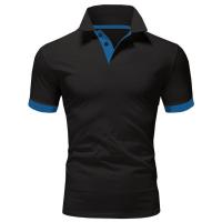 Camisas Polo De Manga Corta Para Hombre Estilo Casual Ajustada Diseño Básico Secado Rápido Anti-arrugas Tops Transpirables - details 9