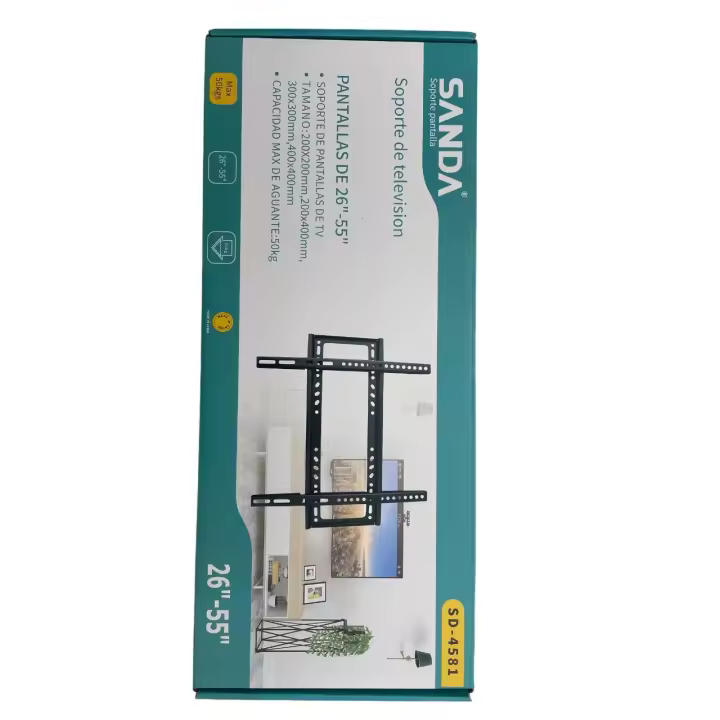 Soporte TV Fijo Pantallas de 26-55" Hasta 50 Kg SANDA - 1