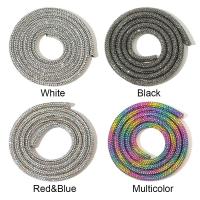 Aplicación De Cristal De Vidrio Con Diamantes Para Vestido De Boda Ropa Zapatos Bolsos Decoración De Cuerda De Tubo Colorido Para DIY - details 0