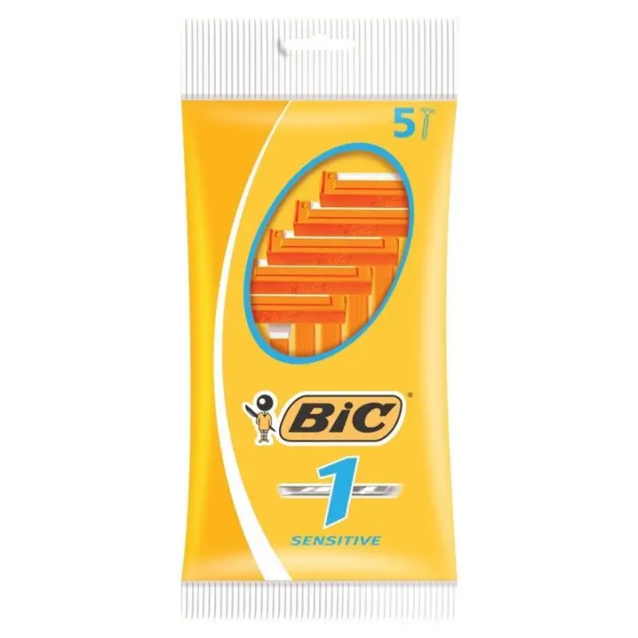 Cuchilla de afeitar bic 1 sensitive/ 5 uds - 1