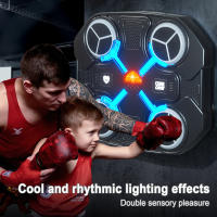 Máquina de Boxeo Musical Portátil | Boxeo Electrónico con Guante y Efectos Luminosos - details 3