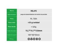 RELIFE RL-726 Destornillador De Precisión 3D Con Diseño Magnético Fuerte Para Reparación De Móviles Y Computadoras Herramienta De Desmontaje - details 16