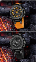 Reloj Digital Deportivo WECOOL W-822 Para Hombre Con Pantalla Dual Impermeable 50M Luminoso Y Alarme Bandeja PU Resistente Al Choque - details 14