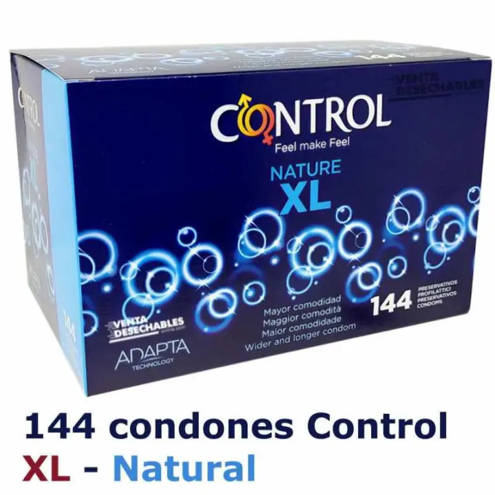Control 144 Preservativos Control 190x54 XL Nature 8411134137104 - 1