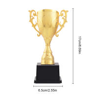 Trofeo De Plástico Dorado Para Premiar Juegos Y Escuela Juguetes Educativos Tempranos Regalo De Fútbol Medallas De Campeonato - details 13