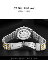 Reloj Mecánico Para Hombre CADISEN 2024 40mm Acero Inoxidable Cristal De Zafiro AR Miyota 8215 Resistente Al Agua Estilo De Negocios - details 9