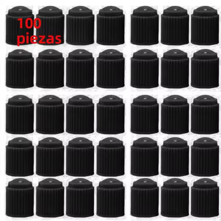Kit De Herramientas De Repuesto 100Pcs Para Tapas De Válvula De Bicicleta Y Coche Con Anillo De Goma Adecuado Para Motocicletas Y Camiones - 1