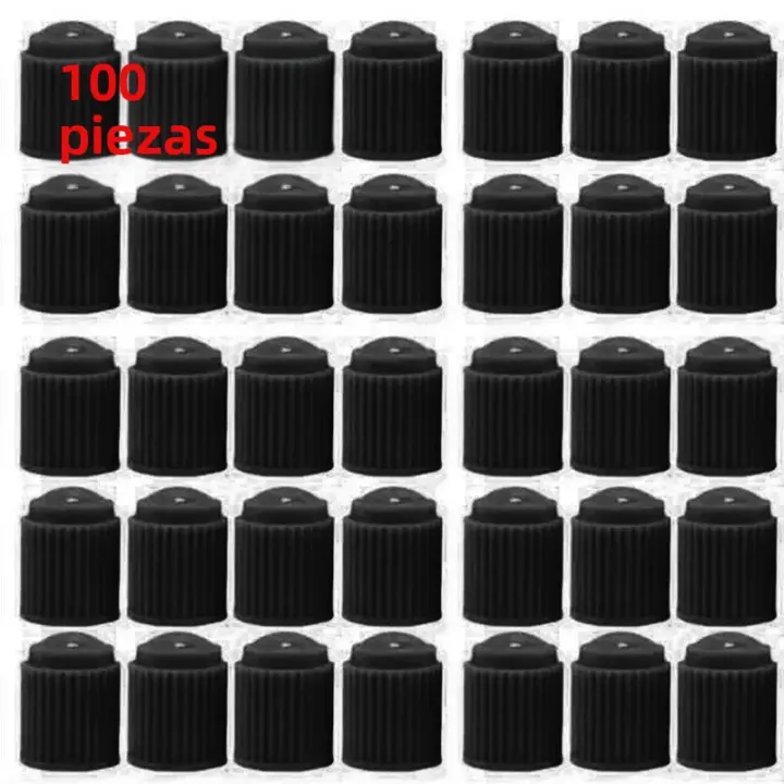 Kit De Herramientas De Repuesto 100Pcs Para Tapas De Válvula De Bicicleta Y Coche Con Anillo De Goma Adecuado Para Motocicletas Y Camiones - 1
