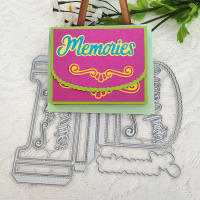 Caja De Regalo 3D Plegable Con Borde De Artesanía Y Marco Herramientas De Corte Metálico Para Scrapbooking Decorativo Y Encaje Manual - details 17