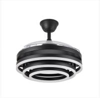 FABRILAMP PREMIUM  Ventilador 72w Dc Kai Negro 3 Aspas Transp. 6Vel. 3 Colores 43/58x50/107 C/remoto,memoria Y temp. 6120lm. Incluye mando a distancia y dos tijas de 10 y 25 centímetro Productos originales calidad de confianza - details 2