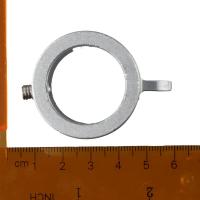 Kit De Anillos Para Bandera De Plata Con Ejes De Aleación De Aluminio Y Rodamientos Rotación De 360 Grados Antirrotales 2 Piezas - details 1
