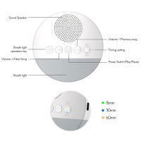 Ruido Blanco Para Dormir Ajustable Con 6 Sonidos Suaves Y Luz Nocturna Para Todas Las Edades Monitores De Sueño Para Bebés - details 9