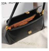 Bolso De Hombro Retro Para Mujer De Cuero Genuino Color Sólido Versátil Para Primavera Y Verano Diseño Nítido Porta Llaves - details 15