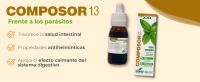 Soria Natural Composor 13 Oxiur Complex - Propiedades Antihelmínticas - Apoya la digestiva e intestinal - 50ml - details 0