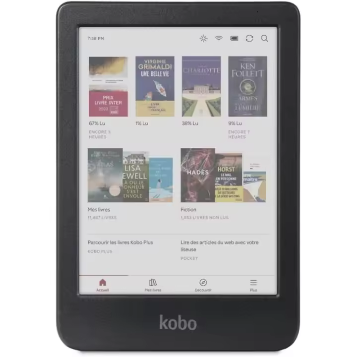 Rakuten Kobo Clara 16GB Wifi Negro - 1