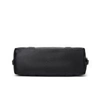 Bolso De Hombro Grande Para Mujer En Cuero Suave De Color Sólido Negro Bolso De Compras Grande Bolso De Viaje Cruzado Tote Para Dama - details 7